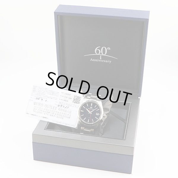 グランドセイコー　ＳＢＧＰ００７　９Ｆ８５－０ＡＡ０　紺文字盤　赤秒針　ＧＳ６０周年限定　箱・保証書