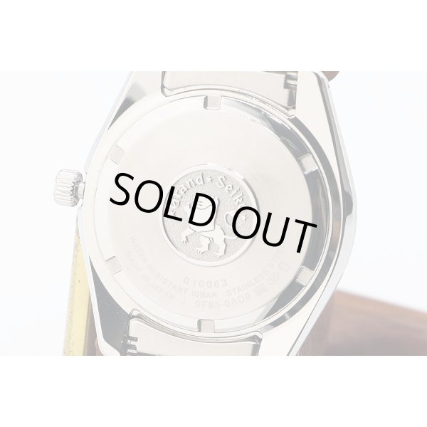 グランドセイコー　ＳＢＧＰ００３　９Ｆ８５－０ＡＤ０　黒文字盤　裏面拡大