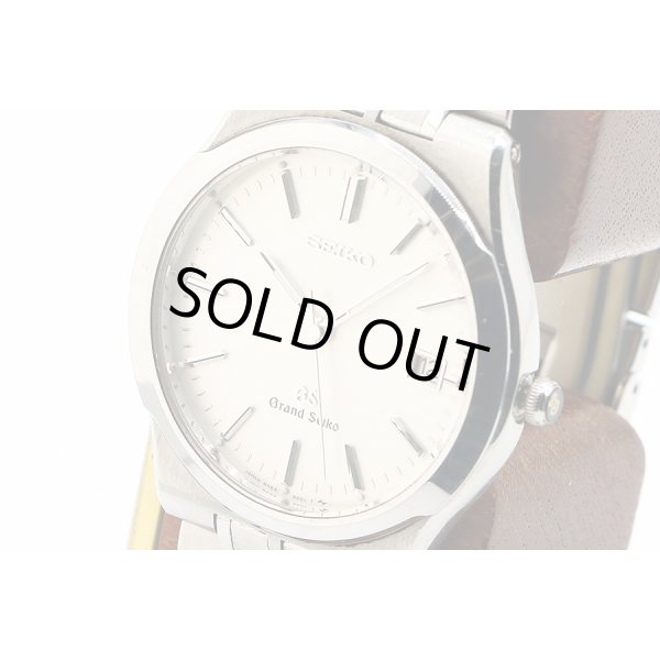グランドセイコー　ＳＢＧＧ００１　８Ｎ６５－９０００　銀文字盤　サイド拡大