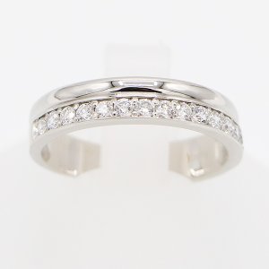 画像: PT900 ダイアイリリング 0.35ct 4.70g