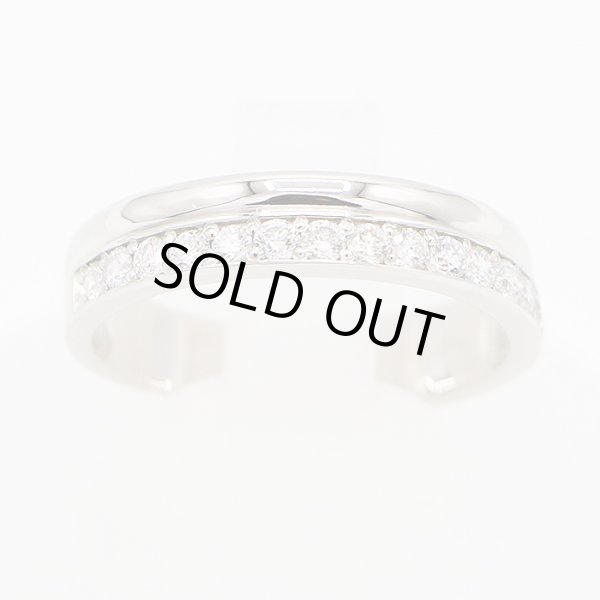 PT900 ダイアイリリング 0.35ct 4.70g