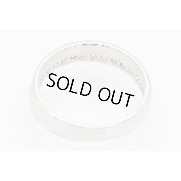 PT900 ダイアイリリング 0.35ct 4.70g　内側