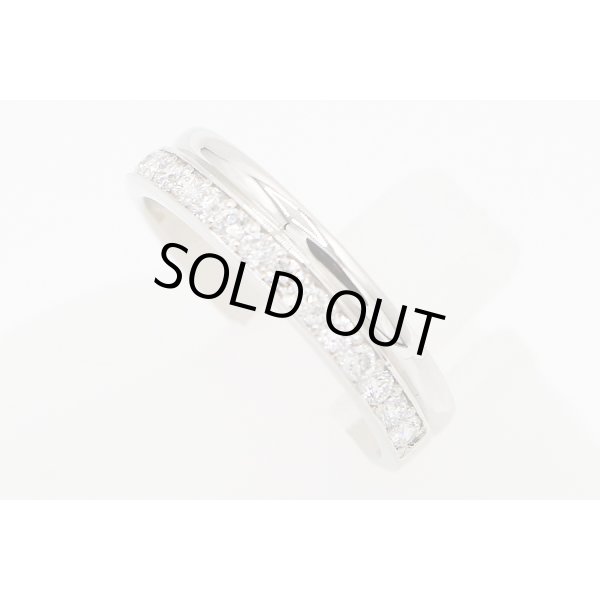 PT900 ダイアイリリング 0.35ct 4.70g　サイド