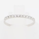 画像: K18WG ダイアイリリング 0.21ct 1.10g