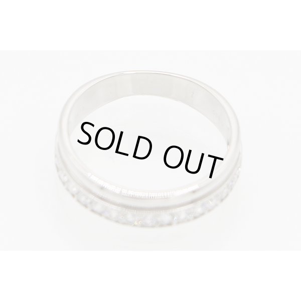 PT900 ダイアイリリング 0.35ct 4.70g