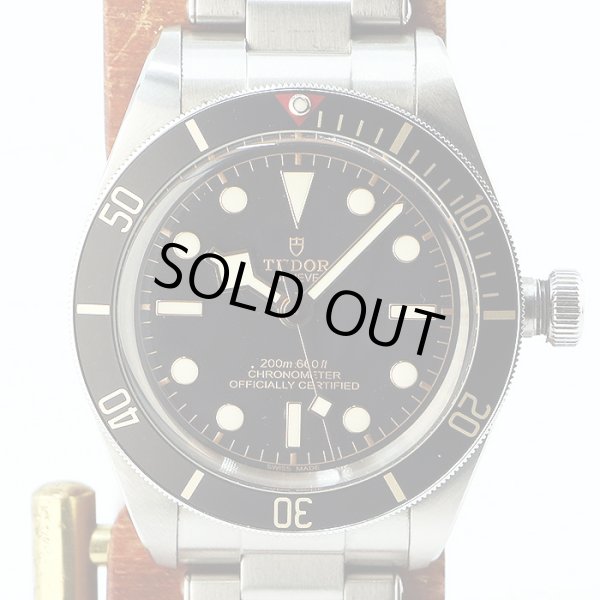 チューダー　ヘリテージ　ブラックベイ　７９０３０Ｎ　黒文字盤　黒ベゼル