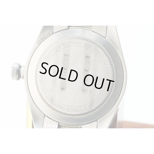 チューダー　ヘリテージ　ブラックベイ　７９０３０Ｎ　黒文字盤　黒ベゼル　裏面拡大