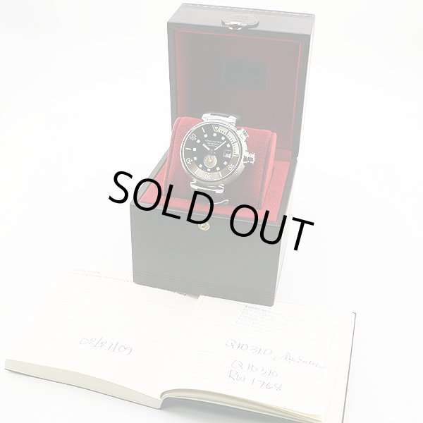 ルイヴィトン　タンブール　ダイバー　Ｑ１０３１　茶文字盤　箱・保証書