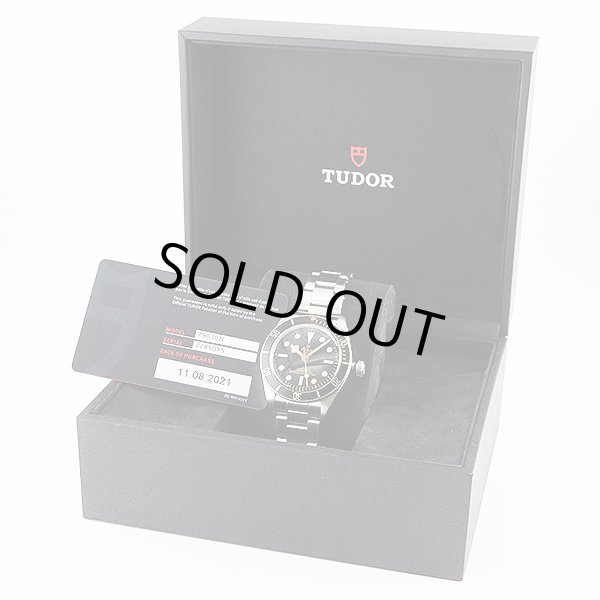 チューダー　ヘリテージ　ブラックベイ　７９０３０Ｎ　黒文字盤　黒ベゼル　箱・保証書