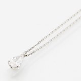 画像: PT900/850 ダイアイリペンダントネックレス 0.410ct 2.60g