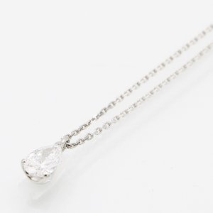 画像: PT900/850 ダイアイリペンダントネックレス 0.410ct 2.60g