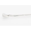PT900/850 ダイアイリペンダントネックレス 0.410ct 2.60g　サイド