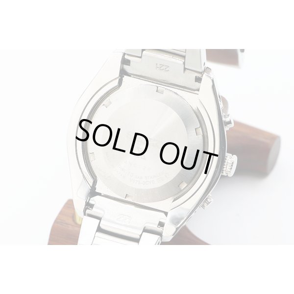 セイコー　プロスペック　スカイプロフェッショナル　ＳＢＤＬ０２５　黒文字盤　裏面拡大