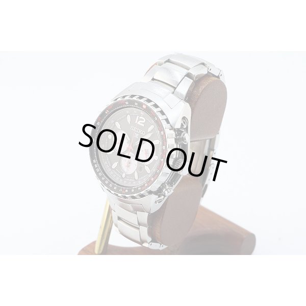 セイコー　プロスペック　スカイプロフェッショナル　ＳＢＤＬ０２５　黒文字盤　サイド