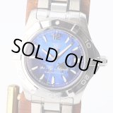 画像: タグホイヤー　アクアレーサー　ＷＡＦ２１１Ｆ　青シェル文字盤　フィジー限定　亀