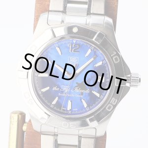 画像: タグホイヤー　アクアレーサー　ＷＡＦ２１１Ｆ　青シェル文字盤　フィジー限定　亀