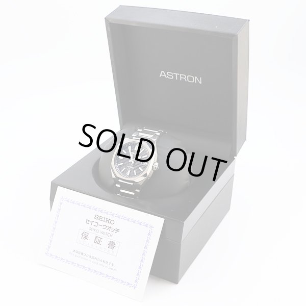 セイコー　アストロン　ＳＢＸＹ０６３　黒文字盤　電波ソーラー　７Ｂ７２－０ＡＦ０　箱・保証書