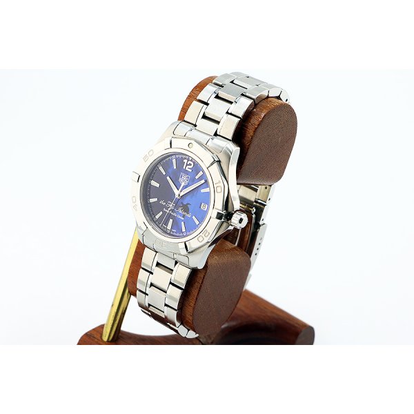 タグホイヤー　アクアレーサー　ＷＡＦ２１１Ｆ　青シェル文字盤　フィジー限定　亀　サイド