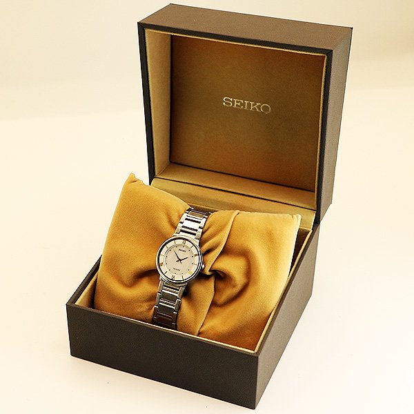 セイコー　エクセリーヌ　ＳＷＤＬ１４９　シェル文字盤　４Ｊ４０－０ＡＦ０　箱