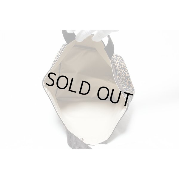 エルベシャプリエ　ナイロン舟型トートM 707F パンサー レオパード ヒョウ柄　中身