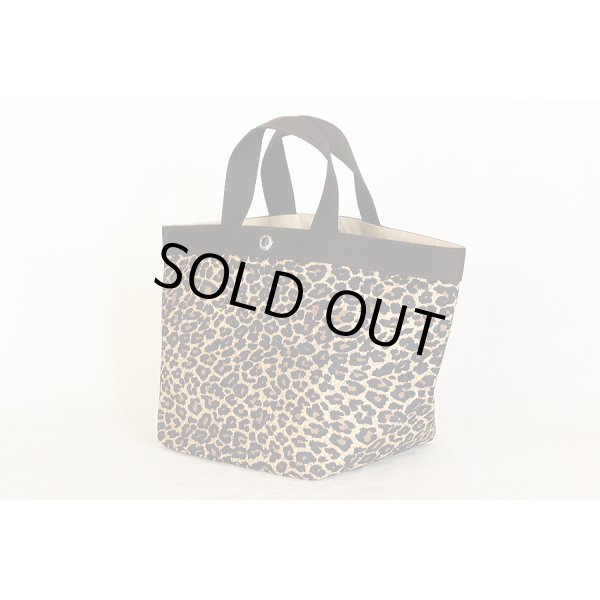 エルベシャプリエ　ナイロン舟型トートM 707F パンサー レオパード ヒョウ柄　サイド