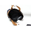 エルベシャプリエ　コーデュラ舟型トートS 701CB ネイビー／ヴィゴーニュ／ブランタグ　中身