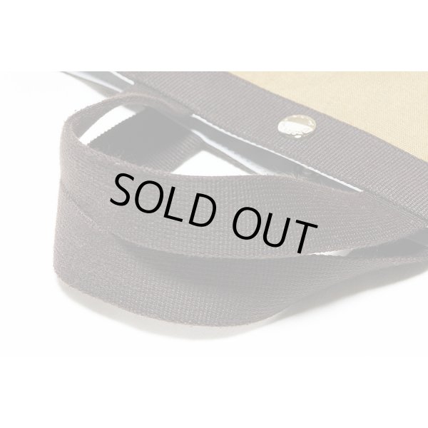 エルベシャプリエ　コーデュラ舟型トートM 707C シャモワ／モカ　持ち手に毛羽立ち