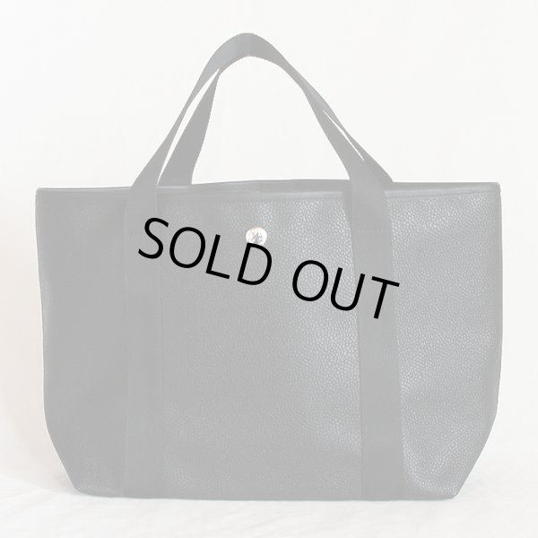 エルベシャプリエ　リュクスライン スクエアトートM 604G ノワール／ノワール