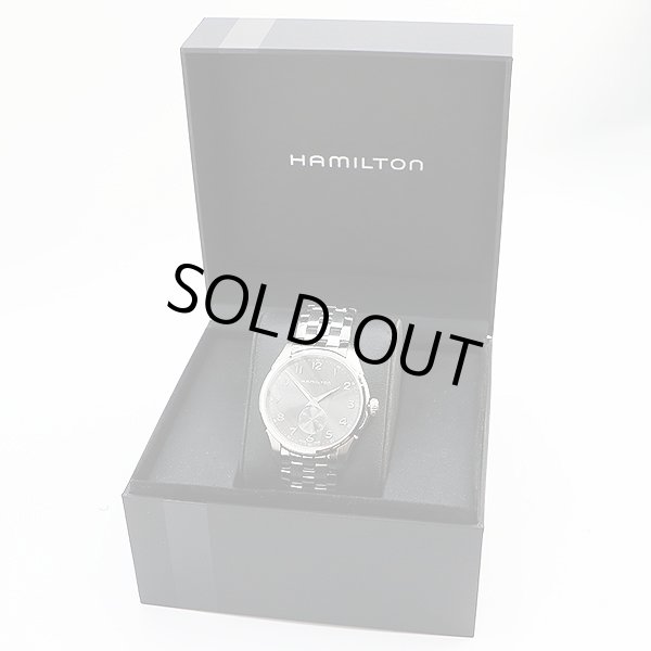 ハミルトン　ジャズマスター　Ｈ３８４１１０　グレー文字盤　スモールセコンド　箱