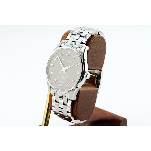 ハミルトン　ジャズマスター　Ｈ３８４１１０　グレー文字盤　スモールセコンド　サイド