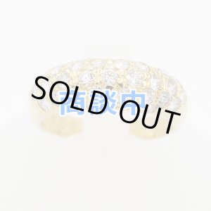 画像: K18 ダイアイリリング 1.35ct 4.30g