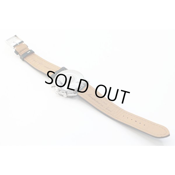 ブライトリング　ナビタイマーワールド　Ａ２４３２２　黒文字盤　革ベルト状態　裏面