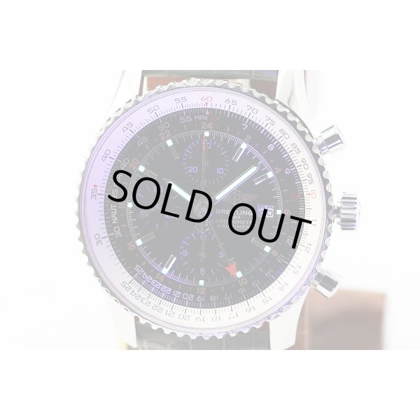 ブライトリング　ナビタイマーワールド　Ａ２４３２２　黒文字盤　ライト