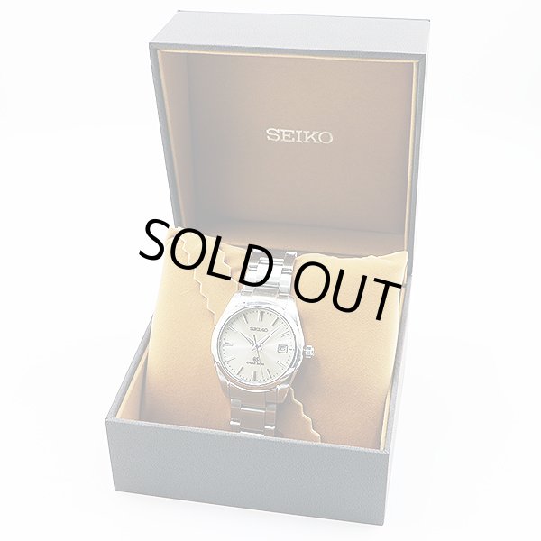 グランドセイコー　ＳＢＧＸ０６３　９Ｆ６２－０ＡＢ０　銀文字盤　箱