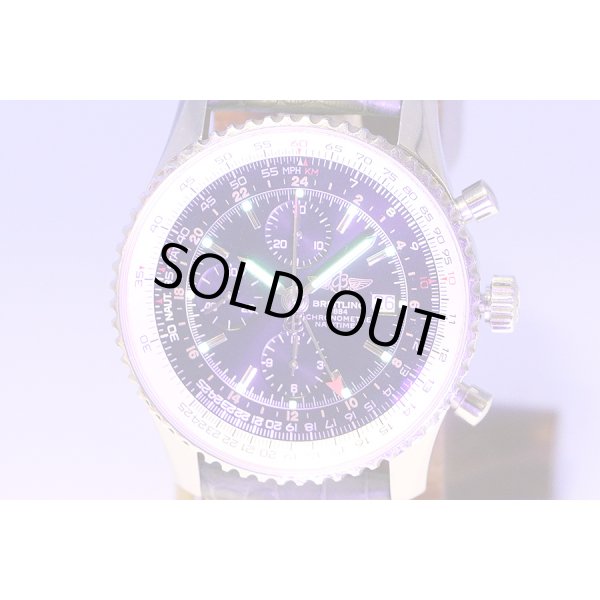 ブライトリング　ナビタイマーワールド　Ａ２４３２２　黒文字盤　ライト