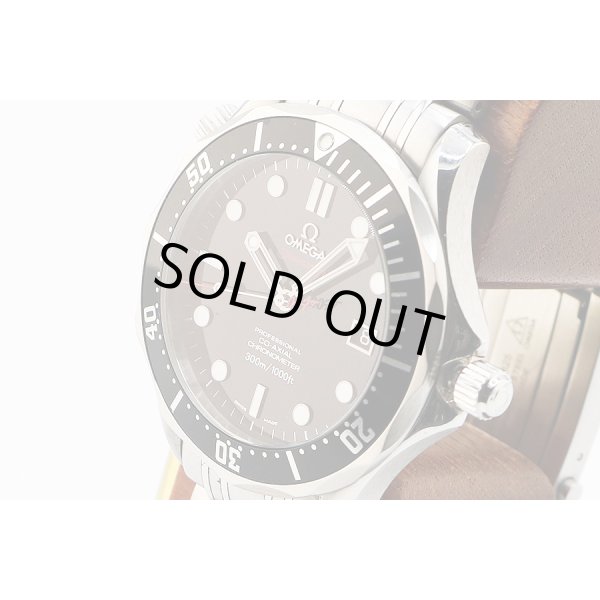 オメガ　シーマスターコーアクシャル　２１２．３０．４１．４０　黒文字盤　サイド拡大