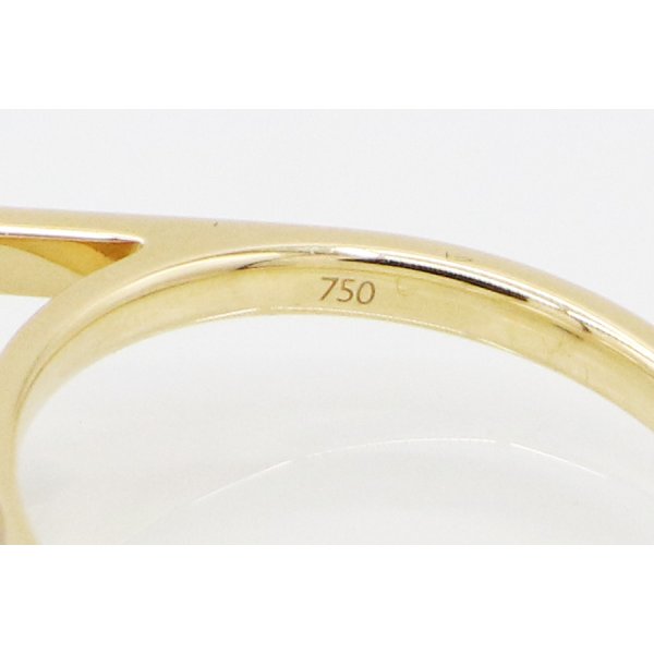 タサキ　750YG バランス エラ リング 5.70g　刻印