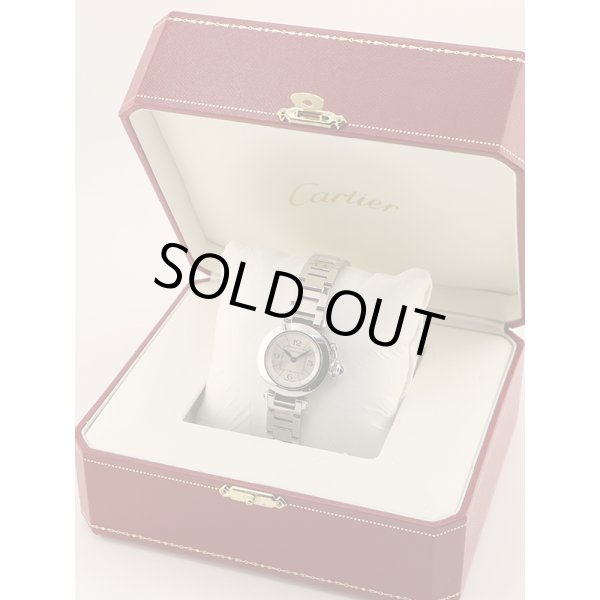 カルティエ　ミスパシャ　２９７３　銀文字盤　箱