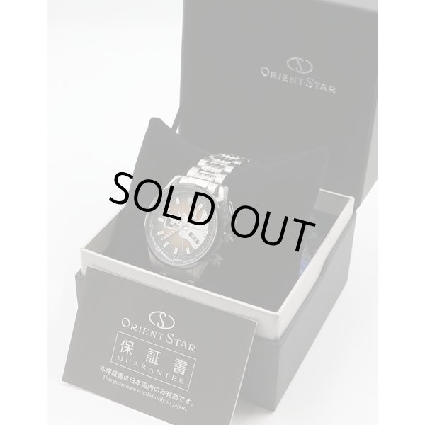 オリエントスター　レトロフューチャー　ＷＺ０１９１ＤＡ　ギターモデル　茶文字盤　箱