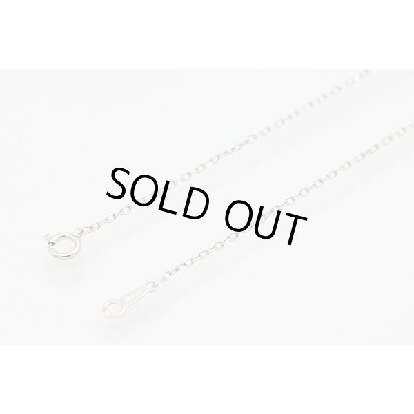 ミキモト　K18WG パールダイアイリネックレス 4.90g　留め具外したイメージ