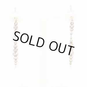 画像: カシケイ K18BG ネイキッド ダイアイリピアス 1.00ct 3.70g