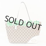 画像: グッチ　トートバック 169946 000926 ベージュ／ホワイト