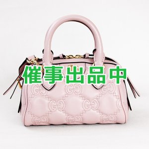 画像: グッチ　GGマトラッセ レザー ミニ バック 702251 520981 ピンク