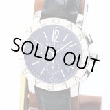 画像: ブルガリ　ブルガリブルガリ　ＢＢ４２ＳＬＣＨ　クロノグラフ　黒文字盤