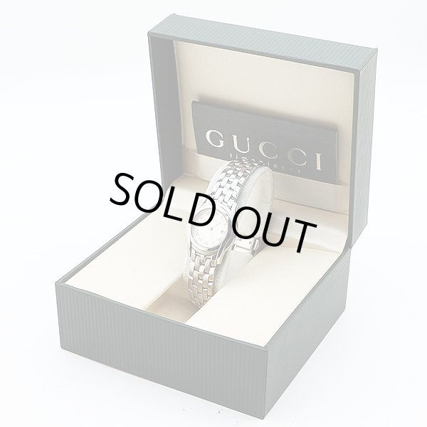 グッチ　５５００Ｌ　Ｇクラス　銀文字盤　箱