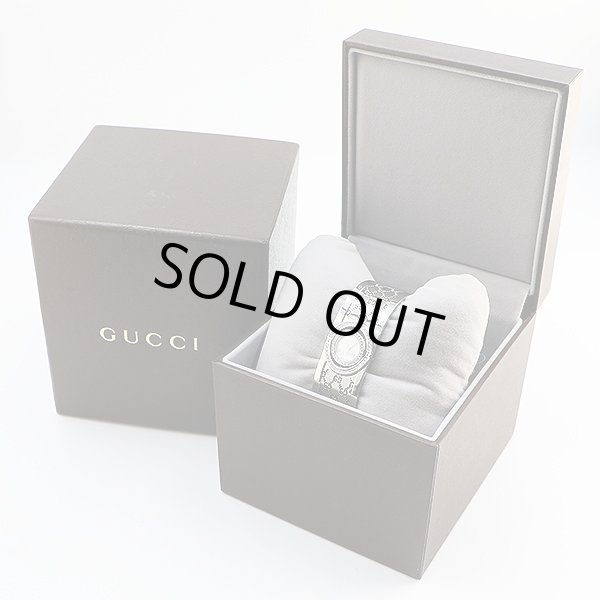 グッチ　トワール　１１２　シェル文字盤　Ｄベゼル　箱・保証書