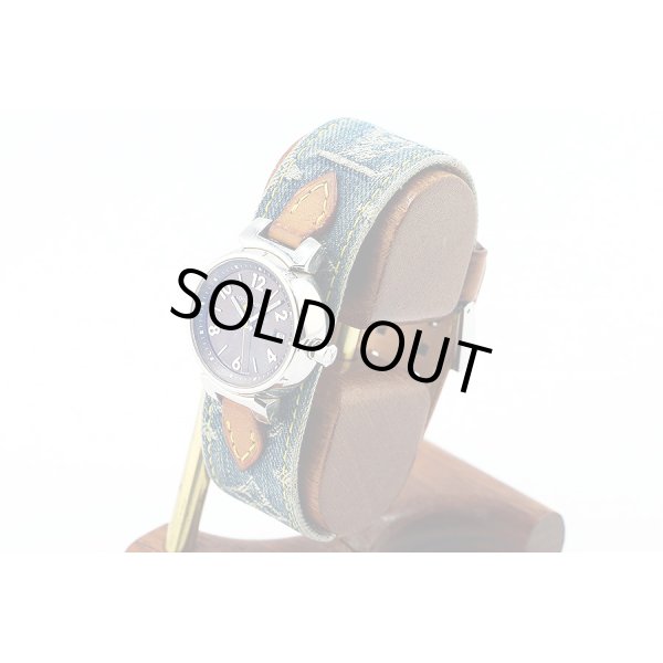 ルイ・ヴィトン　タンブール　Ｑ１２１１　茶文字盤　サイド