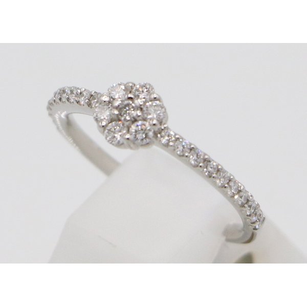 PT900 ダイアイリリング0.30ct 2.60g　サイド
