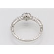 PT900 ダイアイリリング0.30ct 2.60g　内側