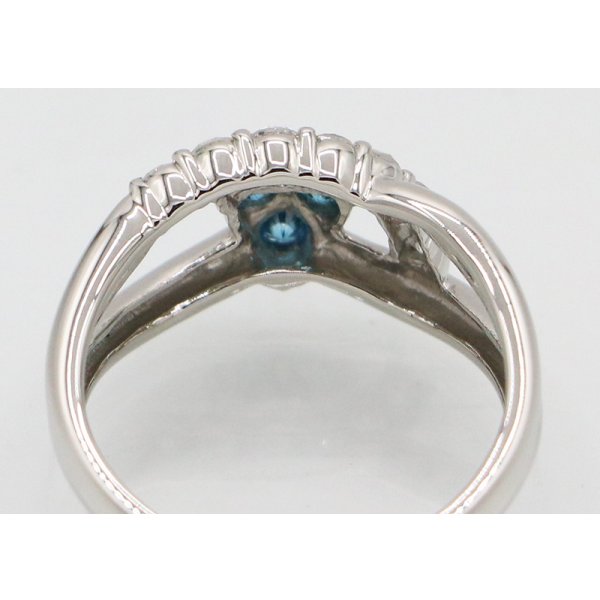 PT900 ダイアイリリング 0.50ct 4.40g　内側